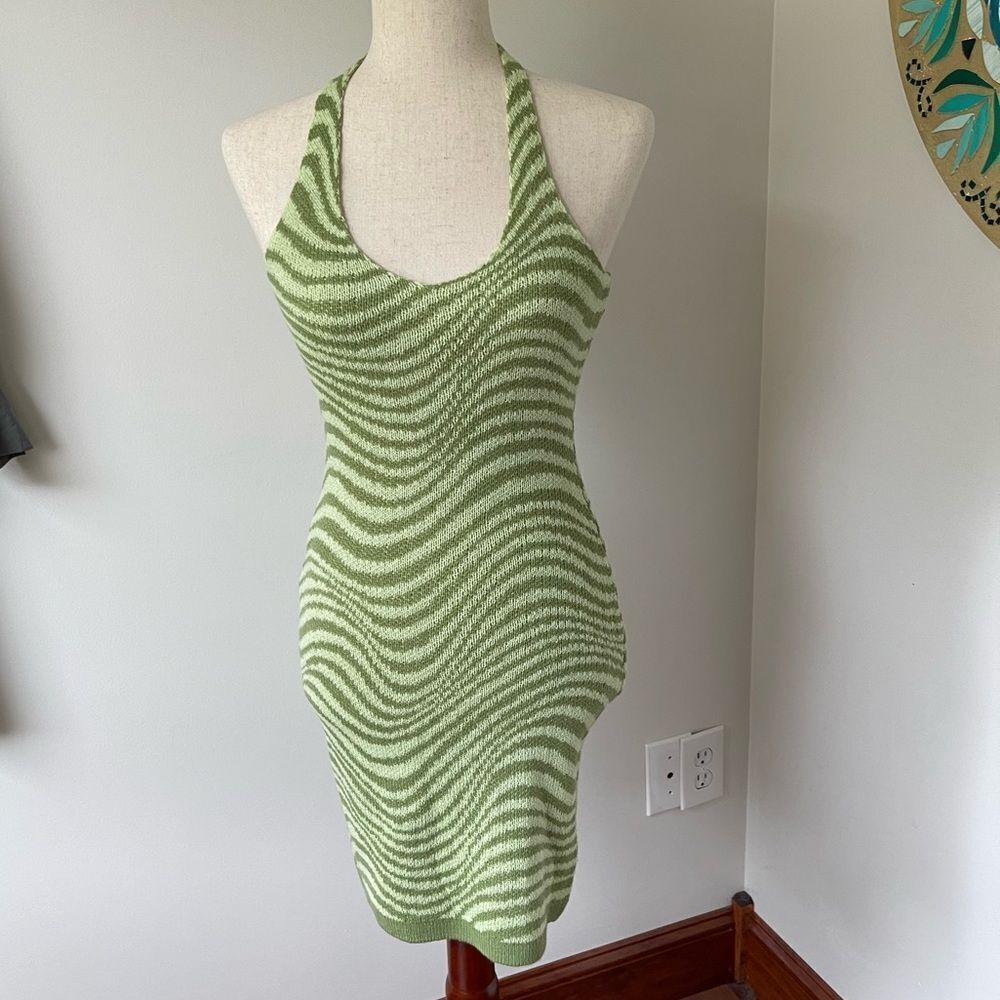 NWT knit halter dress size XS - Picture 8 of 10